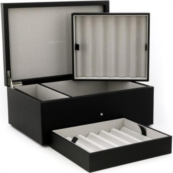 MONTBLANC LEATHER BOX COLLECTOR INSTRUMENTS | 12 WRITING 124026 Serkos